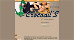 Desktop Screenshot of crocodils.com