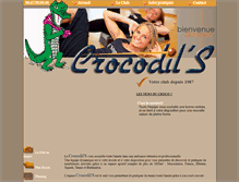 Tablet Screenshot of crocodils.com